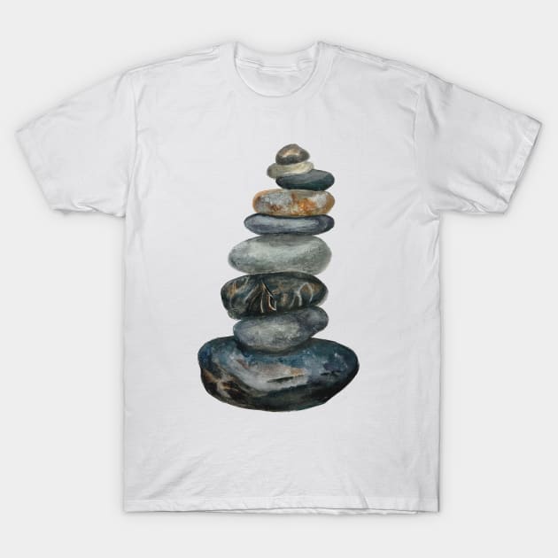 Balancing Rocks T-Shirt by asiddesign